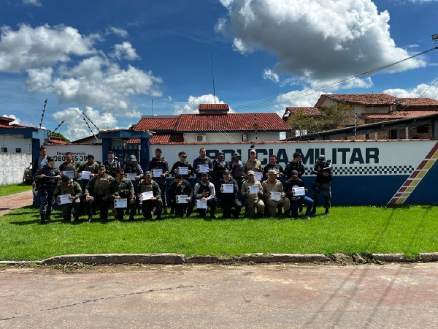 Forças de segurança de Guarantã do Norte concluem curso de enfrentamento a agressores ativos