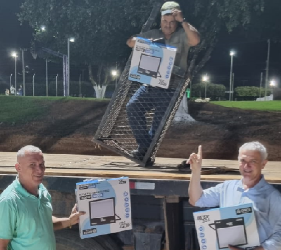 Campo do Parque Vale do Esperança recebe melhorias na iluminação para aniversário de Terra Nova