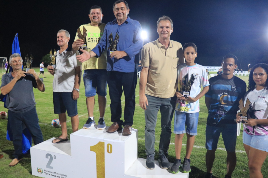 Tião e Isaías são campeões do 1º Campeonato Municipal de Bocha Rolada de Terra Nova do Norte