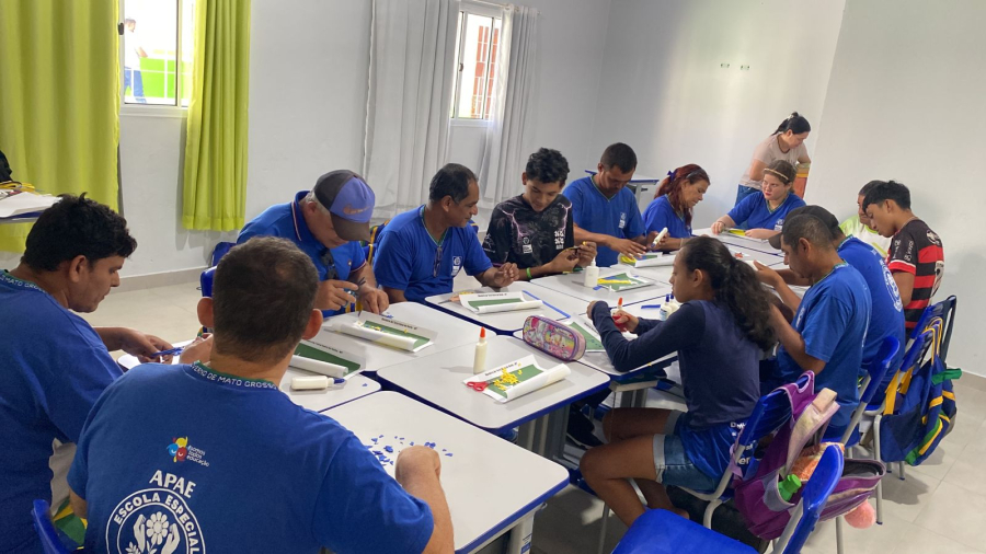 APAE de Terra Nova do Norte promove aula especial em comemoração aos 39 anos da cidade