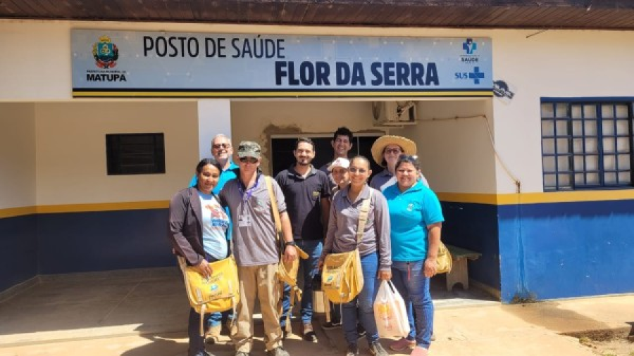 Matupá realiza ação conjunta contra raiva e dengue em comunidades rurais