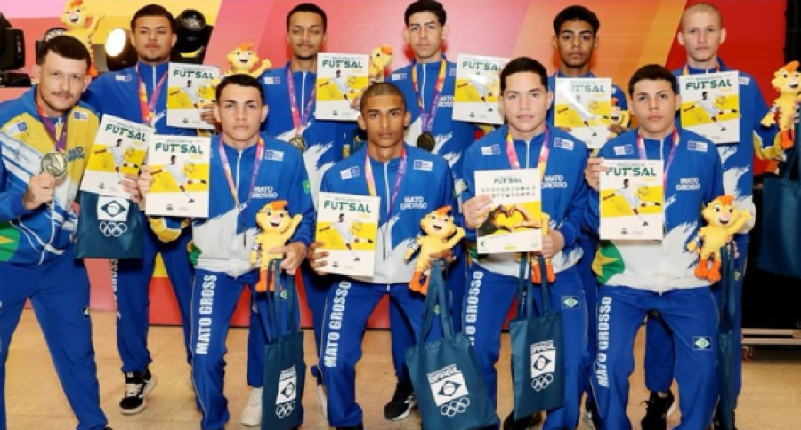Itaúba leva Mato Grosso ao título nacional de futsal nos Jogos da Juventude