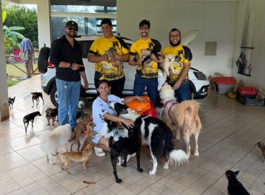 Carrapatos Trilheiros realizam doações a entidades e preparam competição em Colíder