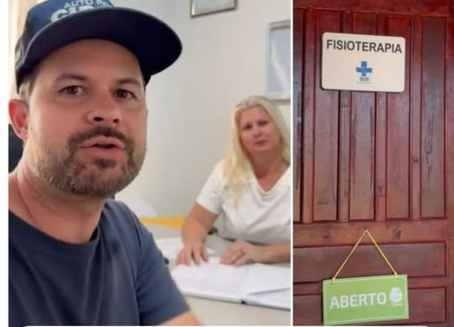 Secretário Rafinha anuncia agenda liberada para novos atendimentos de fisioterapia em Terra Nova do Norte