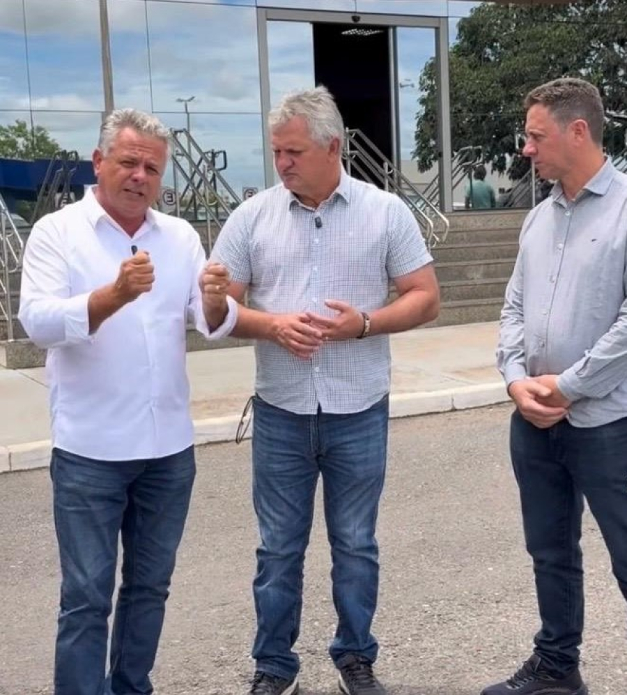 Prefeito de Novo Mundo cumpre agenda na SINFRA em Cuiabá para tratar de obras de infraestrutura