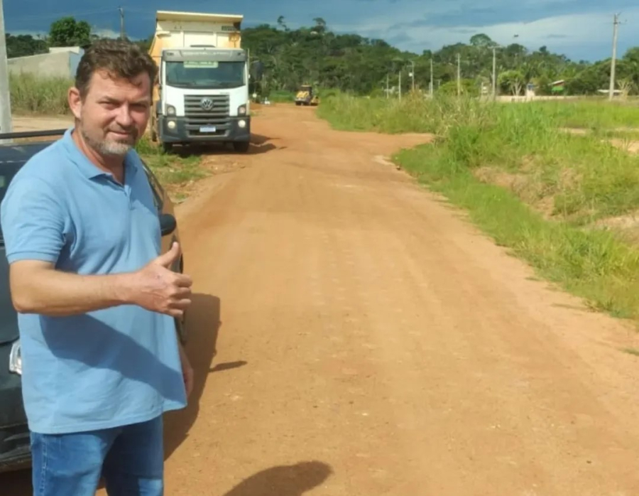 Obras avançam em Terra Nova do Norte durante o fim de semana