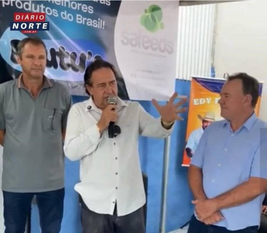 Prefeito Pascoal parabeniza família empreendedora pelo lançamento de nova linha de rações pet e destaca impacto positivo na economia local
