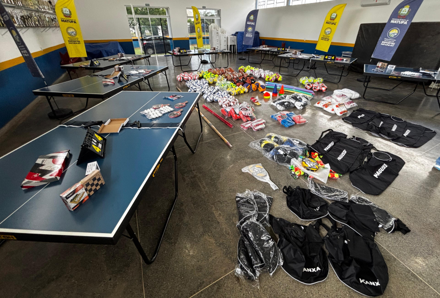 Matupá investe mais de R$ 100 mil e fortalece estrutura do esporte municipal