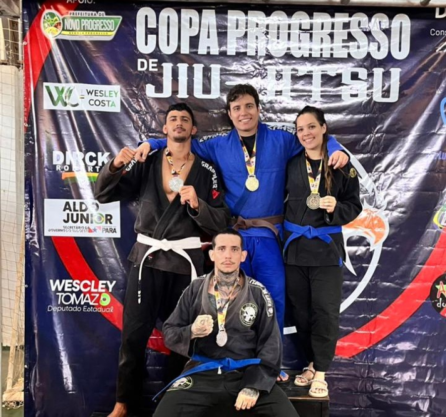 Equipe de Jiu-Jitsu de Terra Nova do Norte e Nova Guarita conquista medalhas em evento no Pará