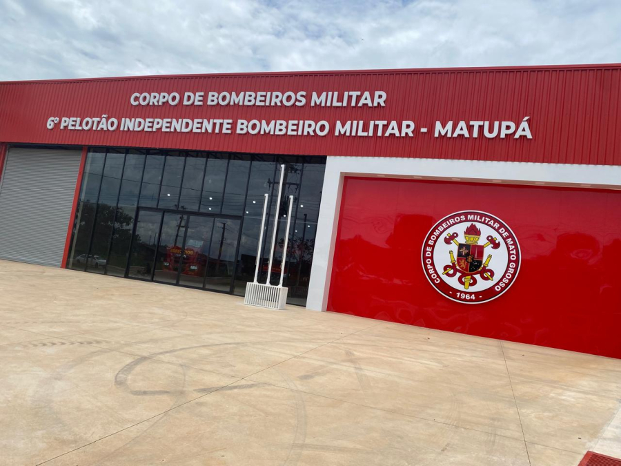 Nova sede do INDEA e instalação do Corpo de Bombeiros marcam avanço na estrutura e segurança do município