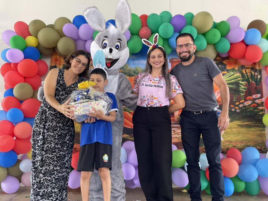 Ação de Páscoa reúne comunidade e atende 500 alunos