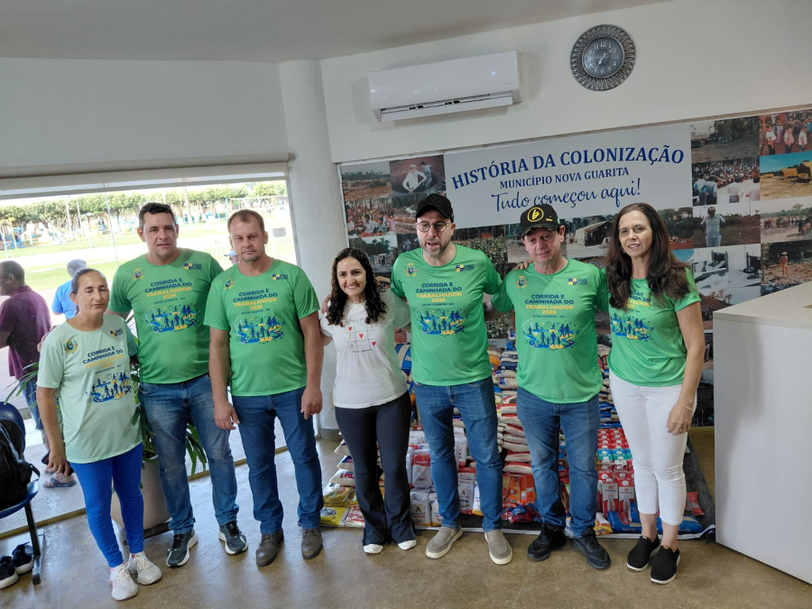 Nova Guarita realiza 1ª Caminhada e Corrida do Trabalhador com grande participação popular nesta sexta-feira (1º)