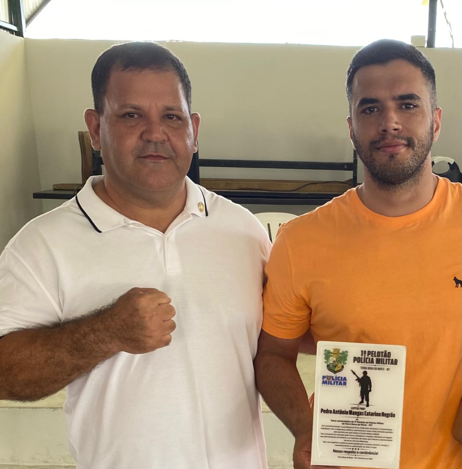 Capitão Negrão deixa comando do 1º Pelotão da PM de Terra Nova do Norte; Sargento Nodir assume a função