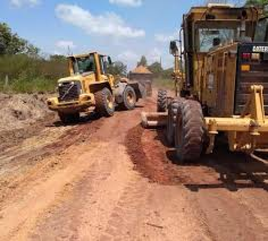 Obras da MT-419 avançam em Novo Mundo e “chão preto” já começa a ganhar forma