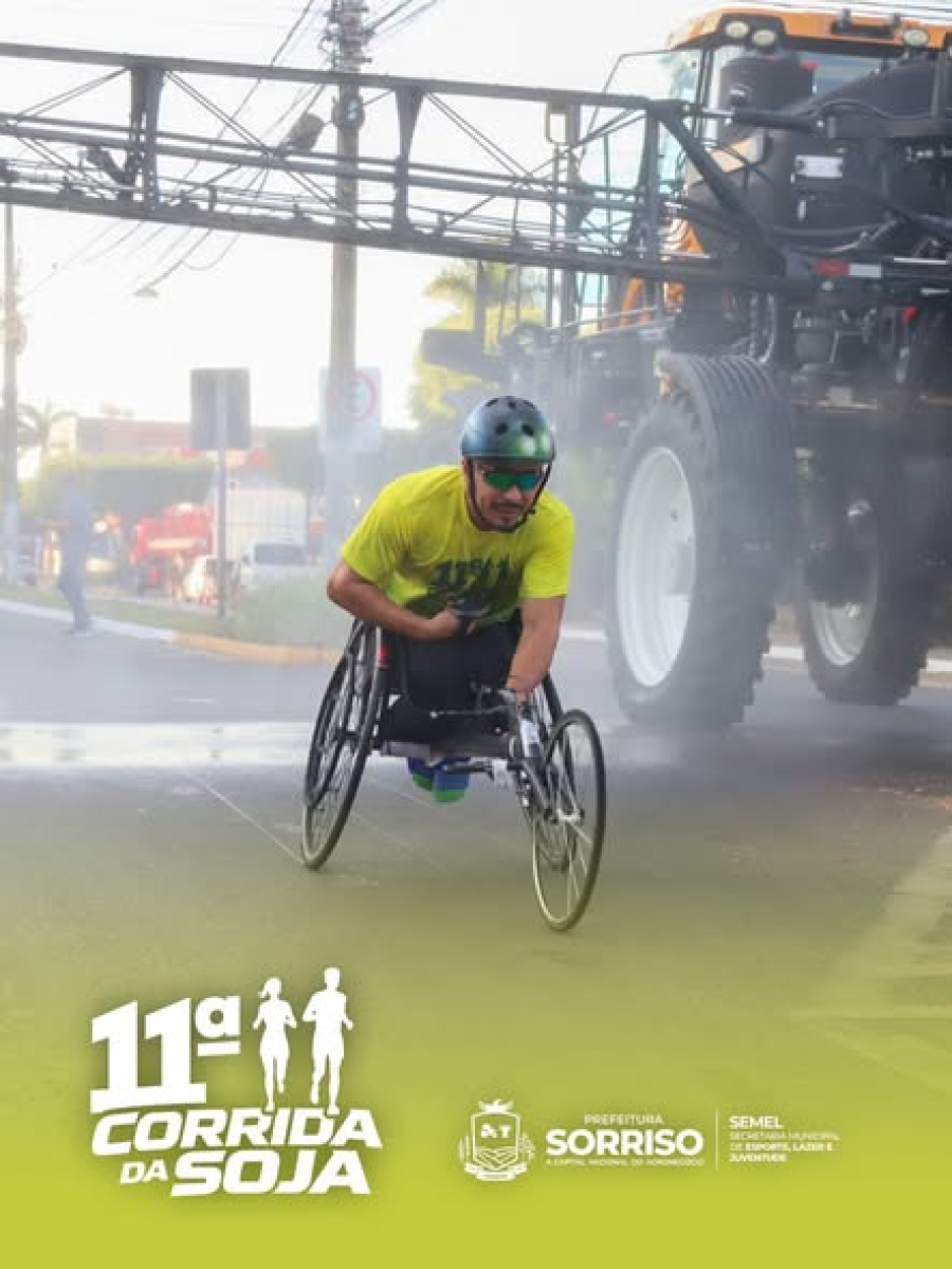 11ª Corrida da Soja reúne quase 3 mil participantes em Sorriso e celebra esporte e integração