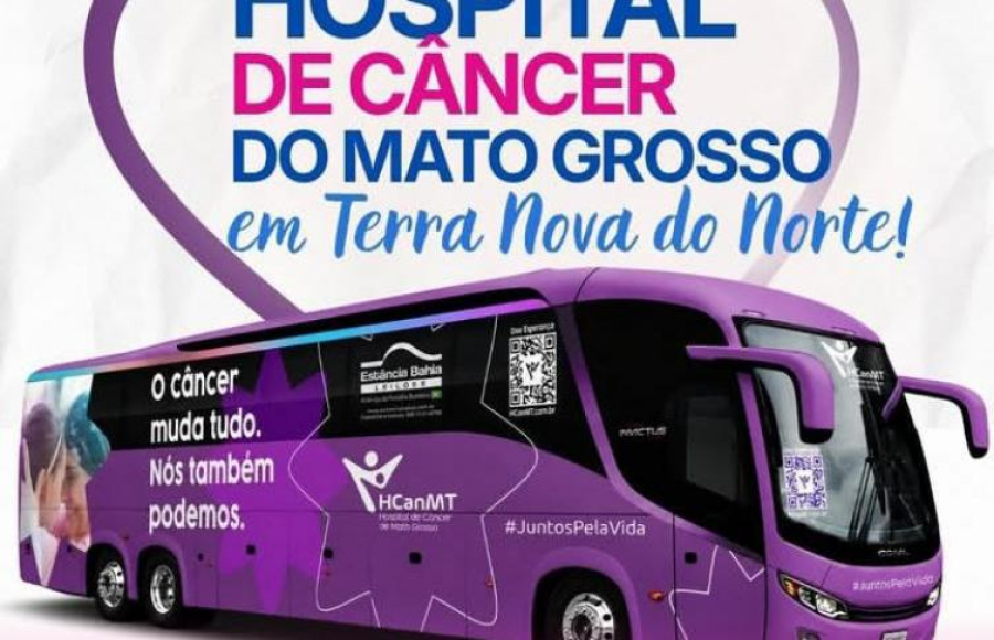 Hospital de Câncer realiza atendimentos gratuitos em Terra Nova no dia 19
