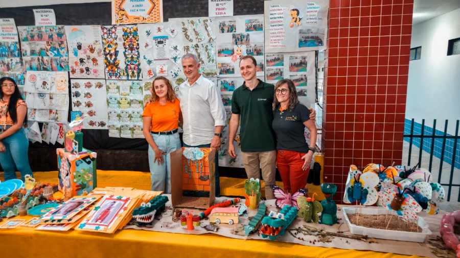 Projeto transforma aprendizado em espetáculo de cooperação na Creche Monteiro Lobato
