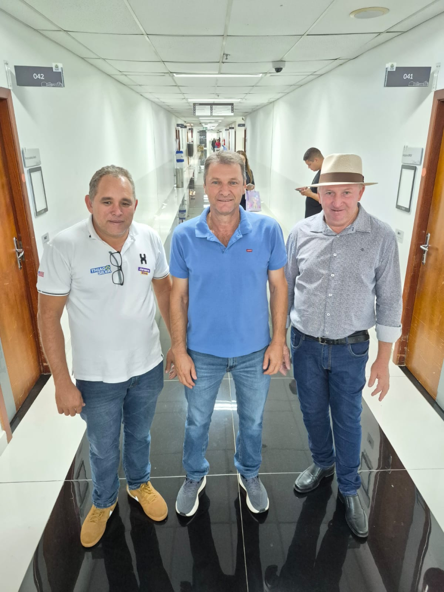 Vereadores acompanham vice-prefeito em agenda na Assembleia Legislativa