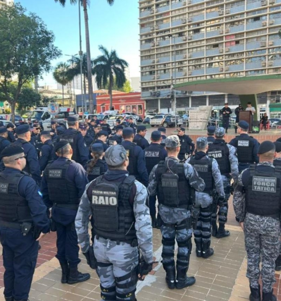 PM inicia 9ª Operação Centro Seguro com reforço no policiamento em Mato Grosso
