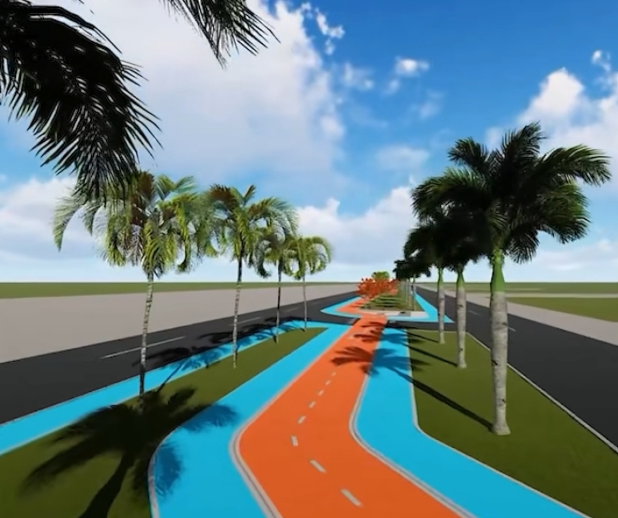 Avenida Ayrton Senna passa por mudanças para receber nova iluminação e revitalização